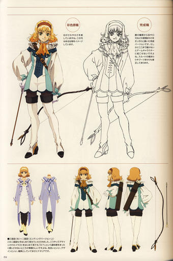 Tales of the Abyss - [ArtBook] Tales of the Abyss Illustrations - Kosuke Fujishima's Character Works